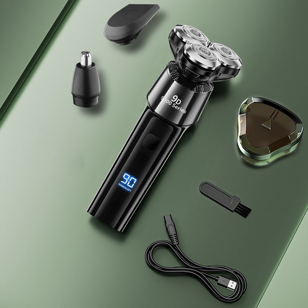 Aparat de Ras Electric 9D -  3 în 1