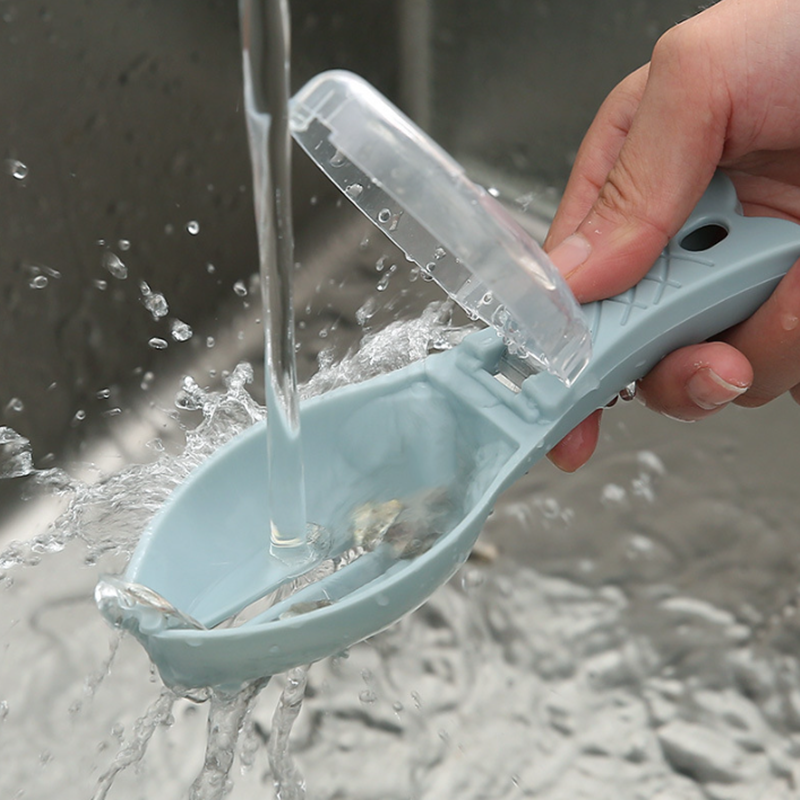 🐟 Curățător de Solzi Pește cu Recipient | Curățare Rapidă, Fără Mizerie, Fără Tăieturi! OFERTĂ 1+1 🎁 CADOU